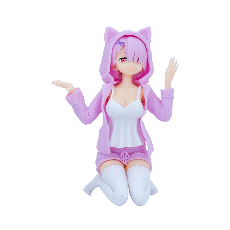 Cat ear Rem animation model toy