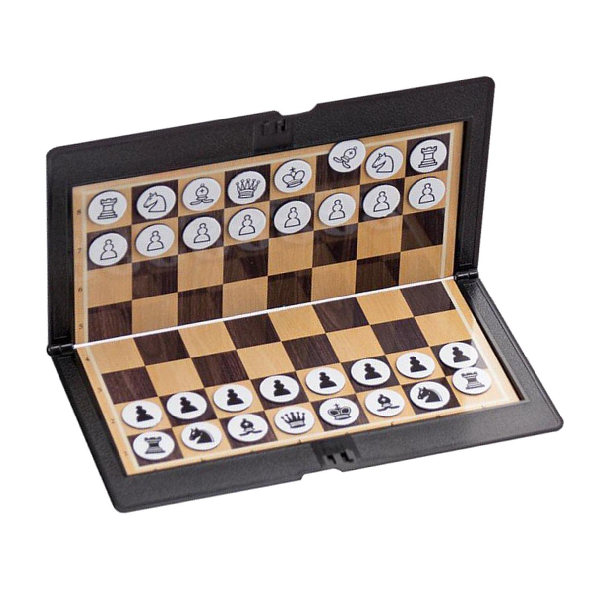 Mini magnetic chess set