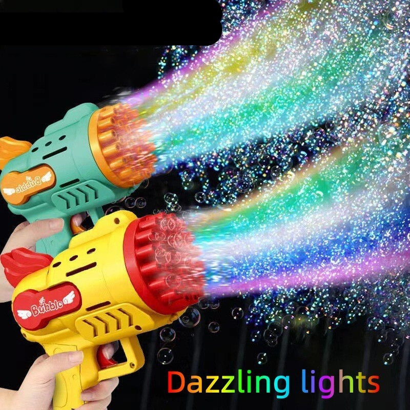 Soap Rocket Bubble machine with LED light