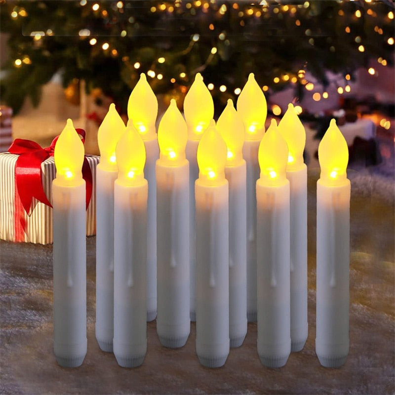 12Pcs Flameless LED Candle  Christmas Birthday