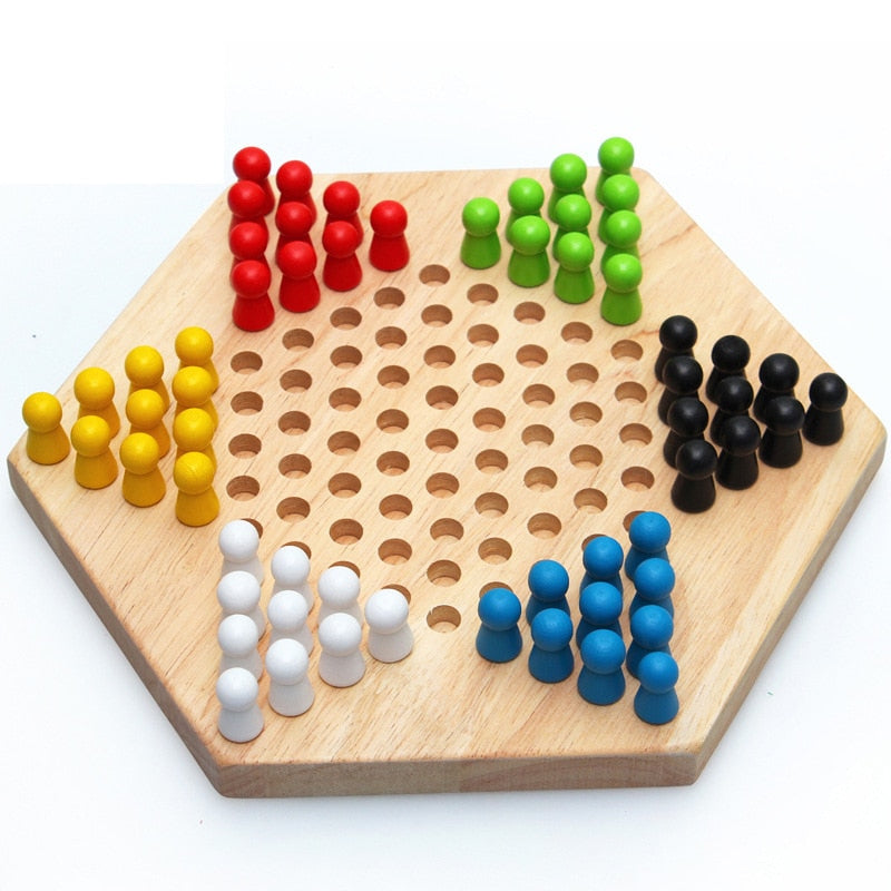 Classic checkers set for children