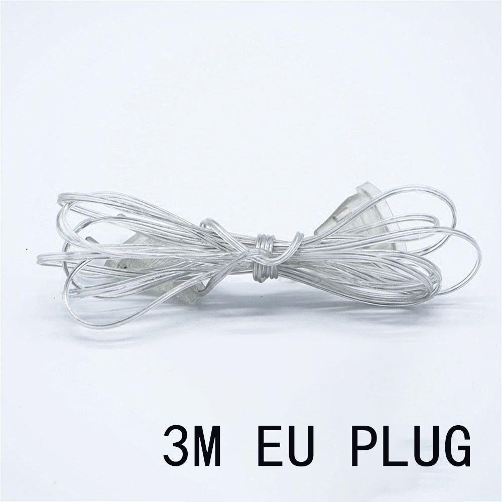 3M Cable Plug Transparent Led light string