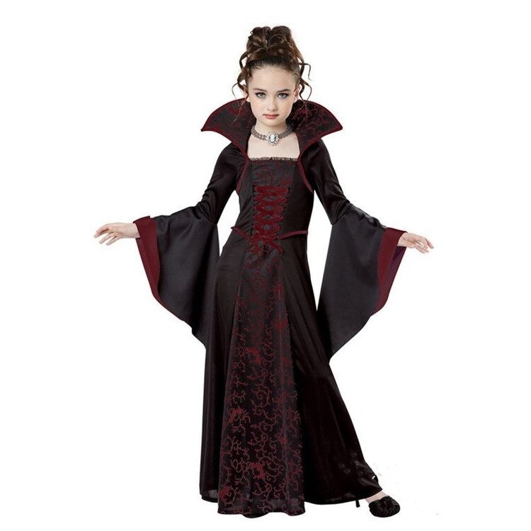 Girls Witch Vampire Carnival Cosplay Dress