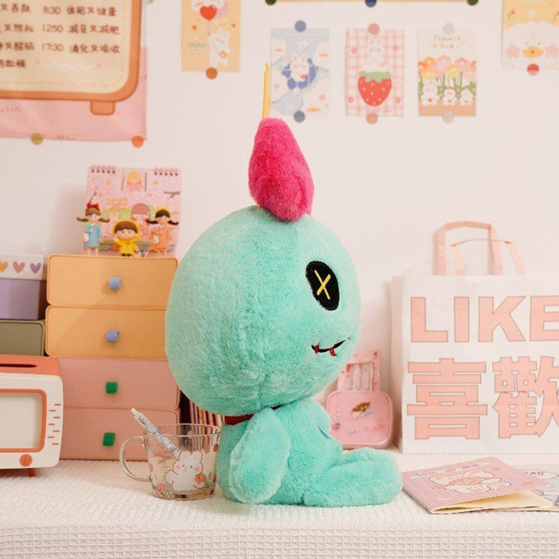 35/60cm  Cartoon Green Doll Scrump