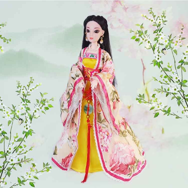 New 30cm Doll Full Set Chinese Style Costume Doll