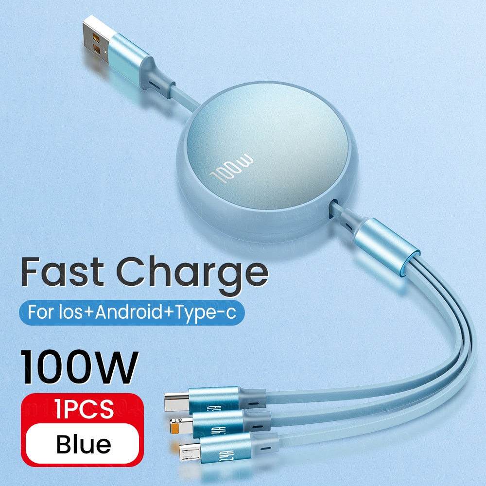 3-in-1 2-in-1 fast USB cable