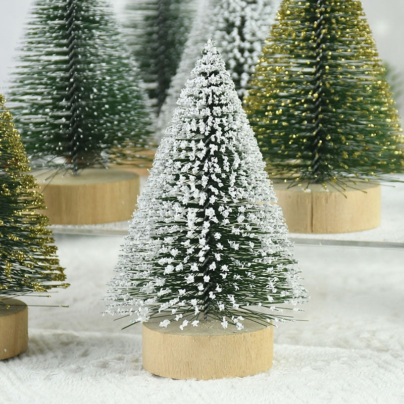 9cm Mini Simulation Christmas Tree Green