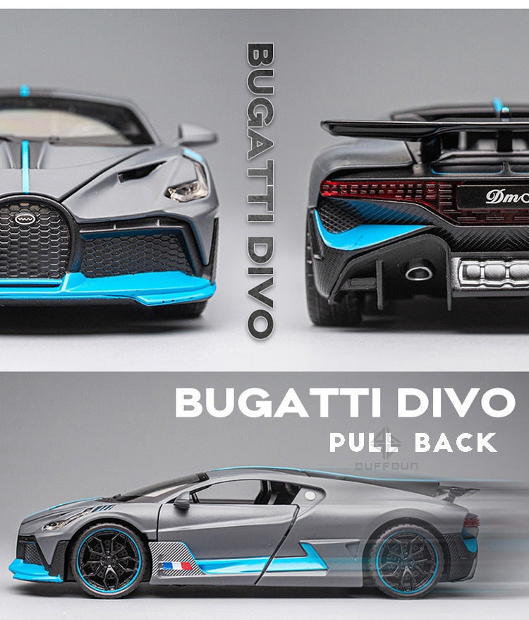 Alloy Diecasts Bugatti Divo Toy Car Model