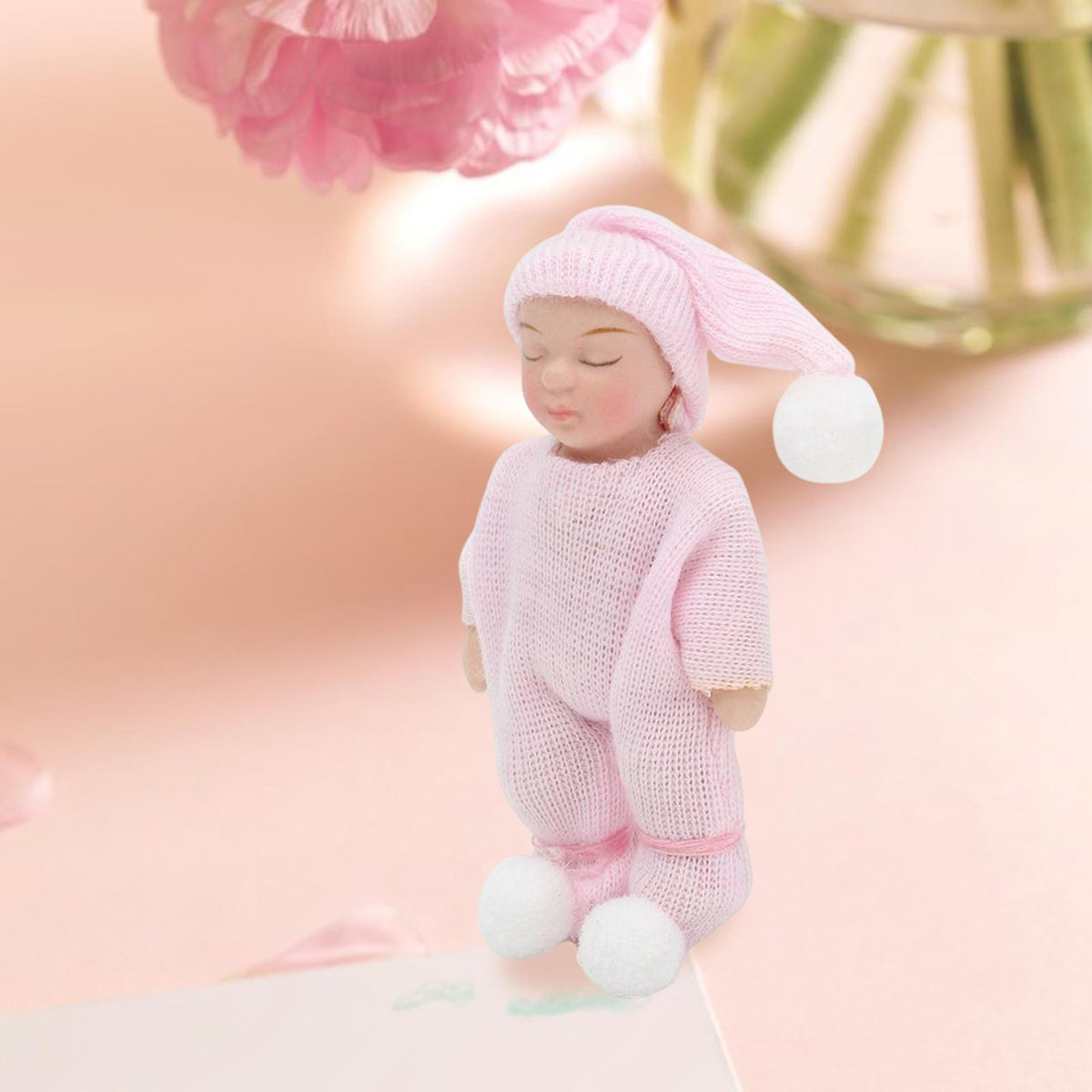 Dollhouse Miniature Dolls New Born Baby Dolls