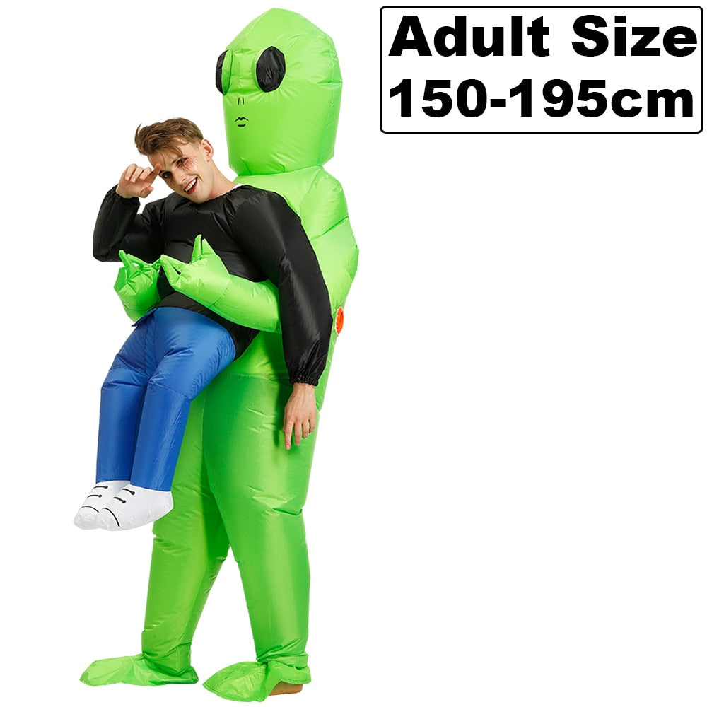 Kids  ET Alien Inflatable Costume Anime Suits Dress