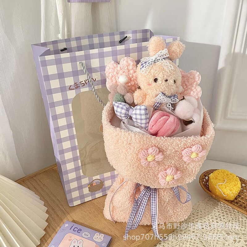 Cinnamorol Plush Dolls Bouquet Valentine