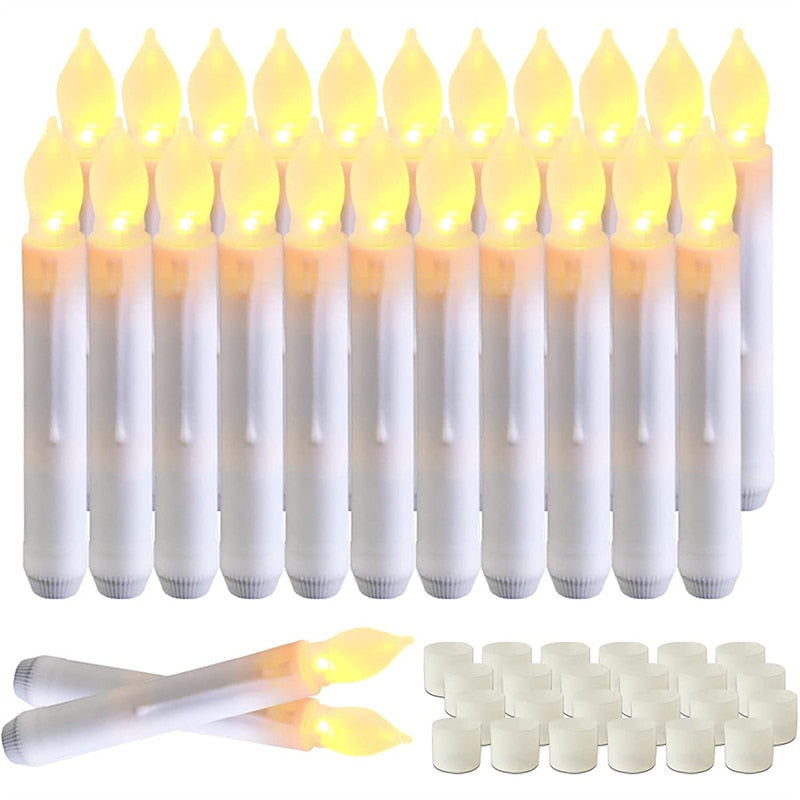 12Pcs Flameless LED Candle  Christmas Birthday