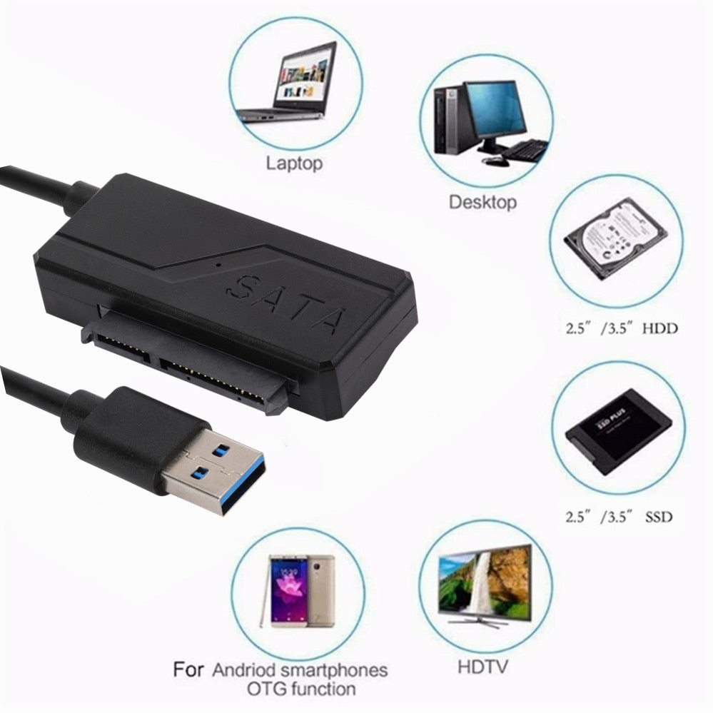 Sata to USB 3.0 Adapter Cable USB To SATA