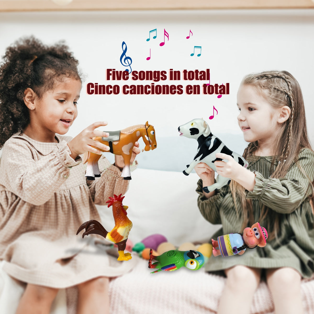 5 Farm songs Gift Musical toys