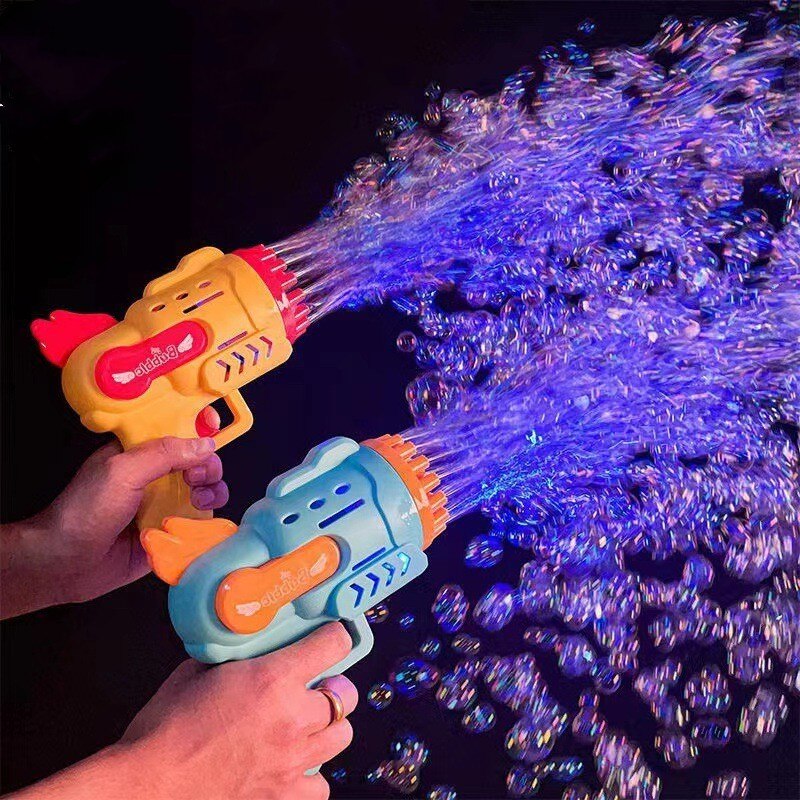 Soap Rocket Bubble machine with LED light