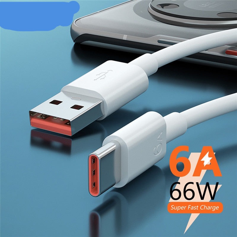 Lovebay 6A 66W USB Type C Super-Fast Cable