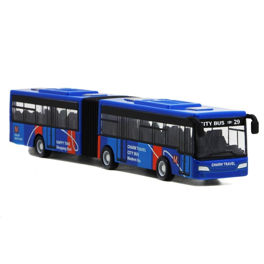 Alloy city bus model