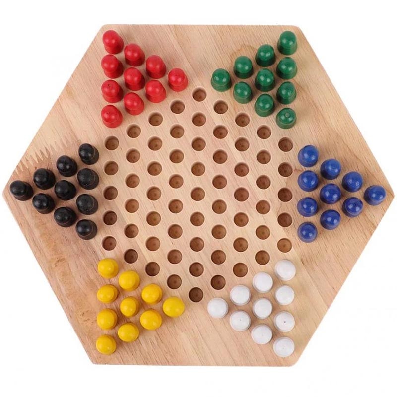 Classic checkers set for children