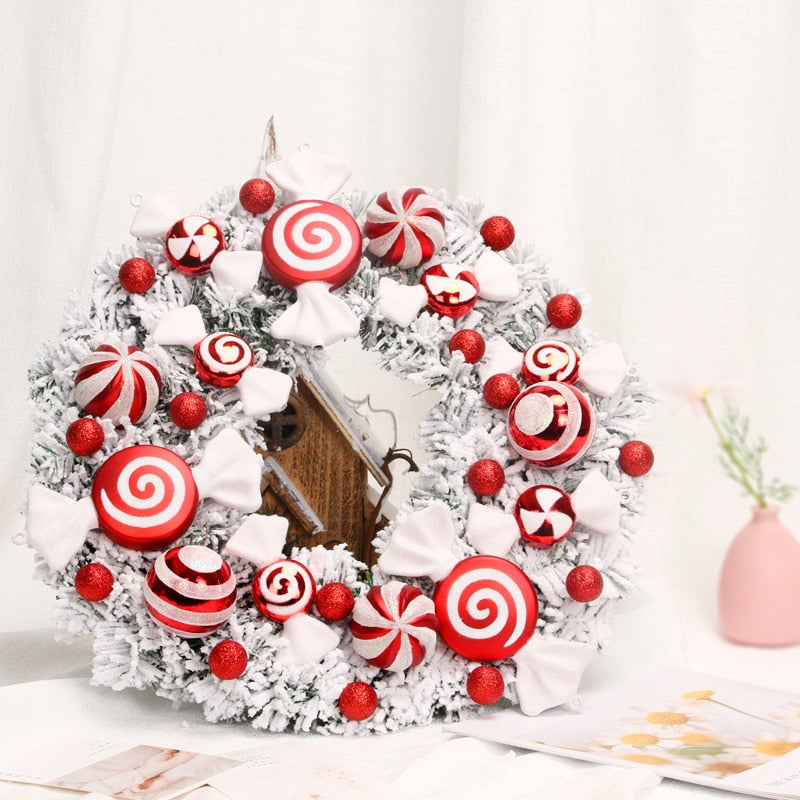 Christmas Decorations Simulation Candy Wreath