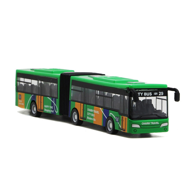 Alloy city bus model