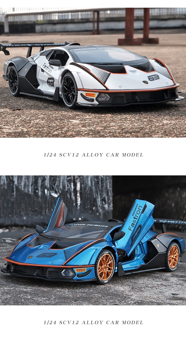 1:24 Essenza SCV12 Alloy Sports Car Model