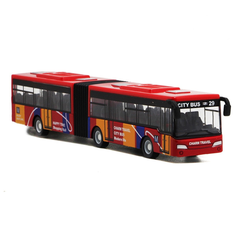 Alloy city bus model