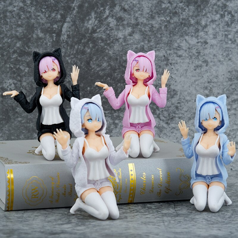 Cat ear Rem animation model toy