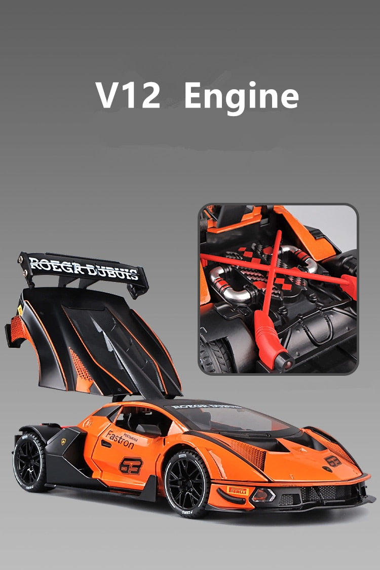 1:24 Essenza SCV12 Alloy Sports Car Model