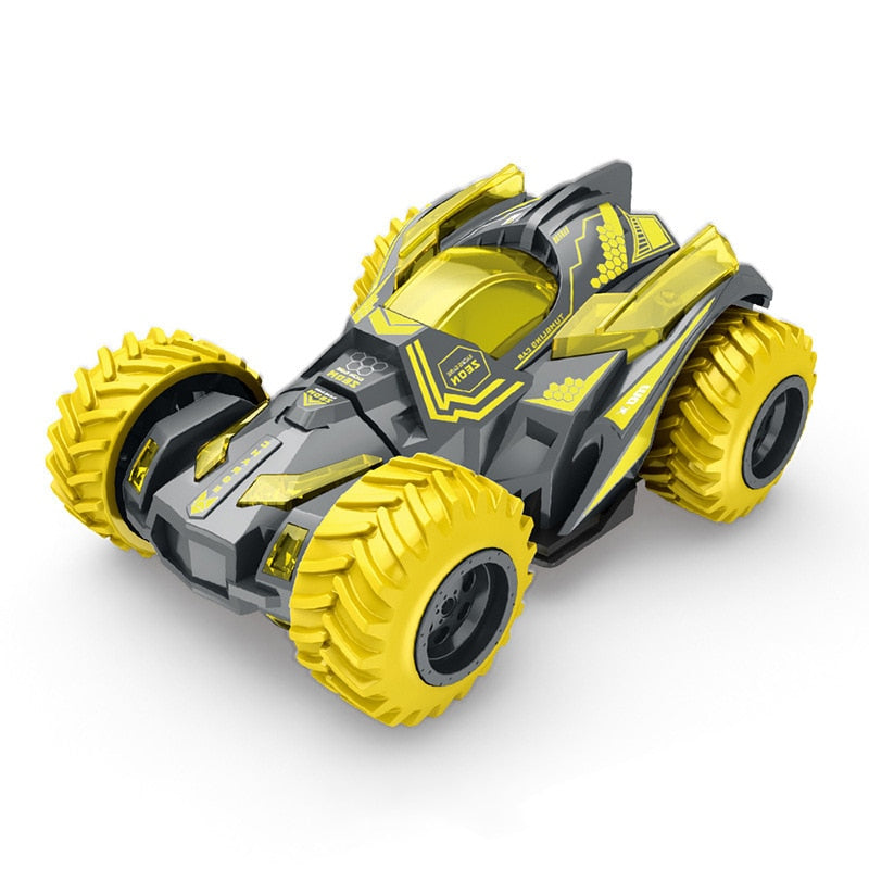 ABS Double sided Four wheel Drive Inertial Toy Car