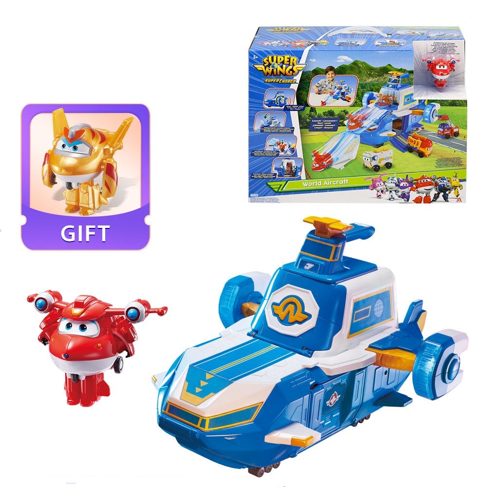 Super Wings jet switching robot toy