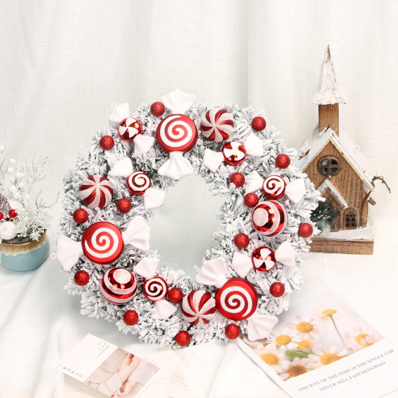 Christmas Decorations Simulation Candy Wreath