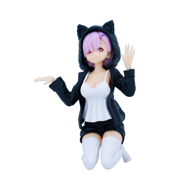 Cat ear Rem animation model toy