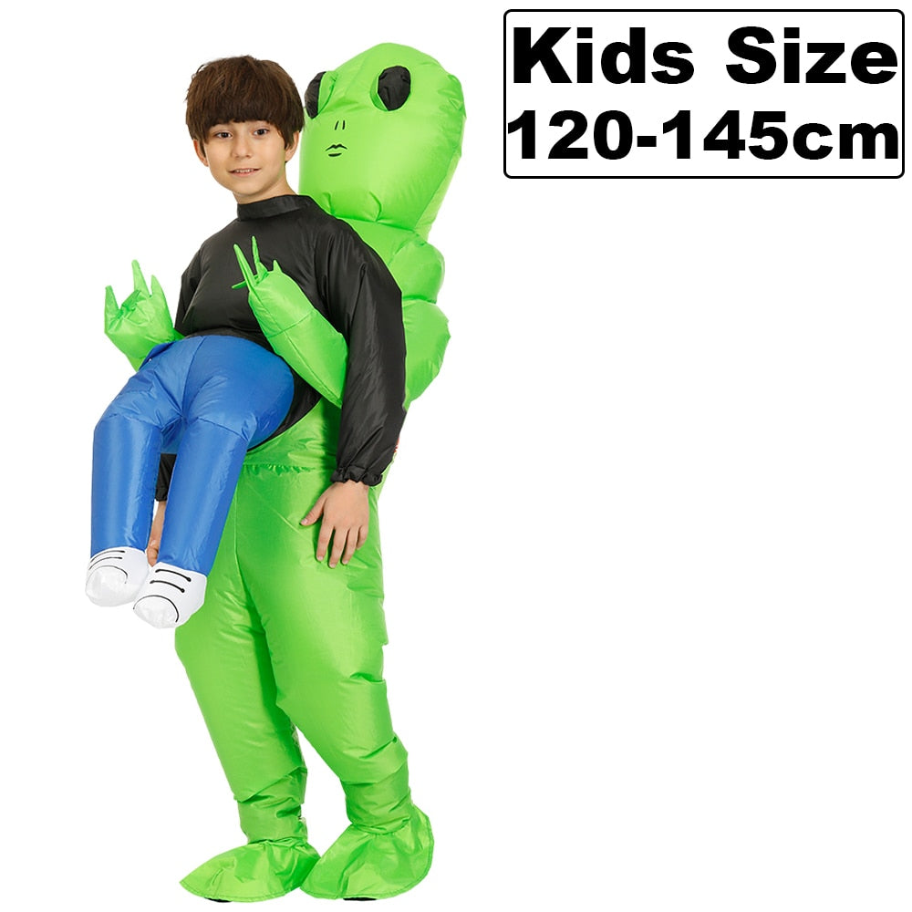 Kids  ET Alien Inflatable Costume Anime Suits Dress