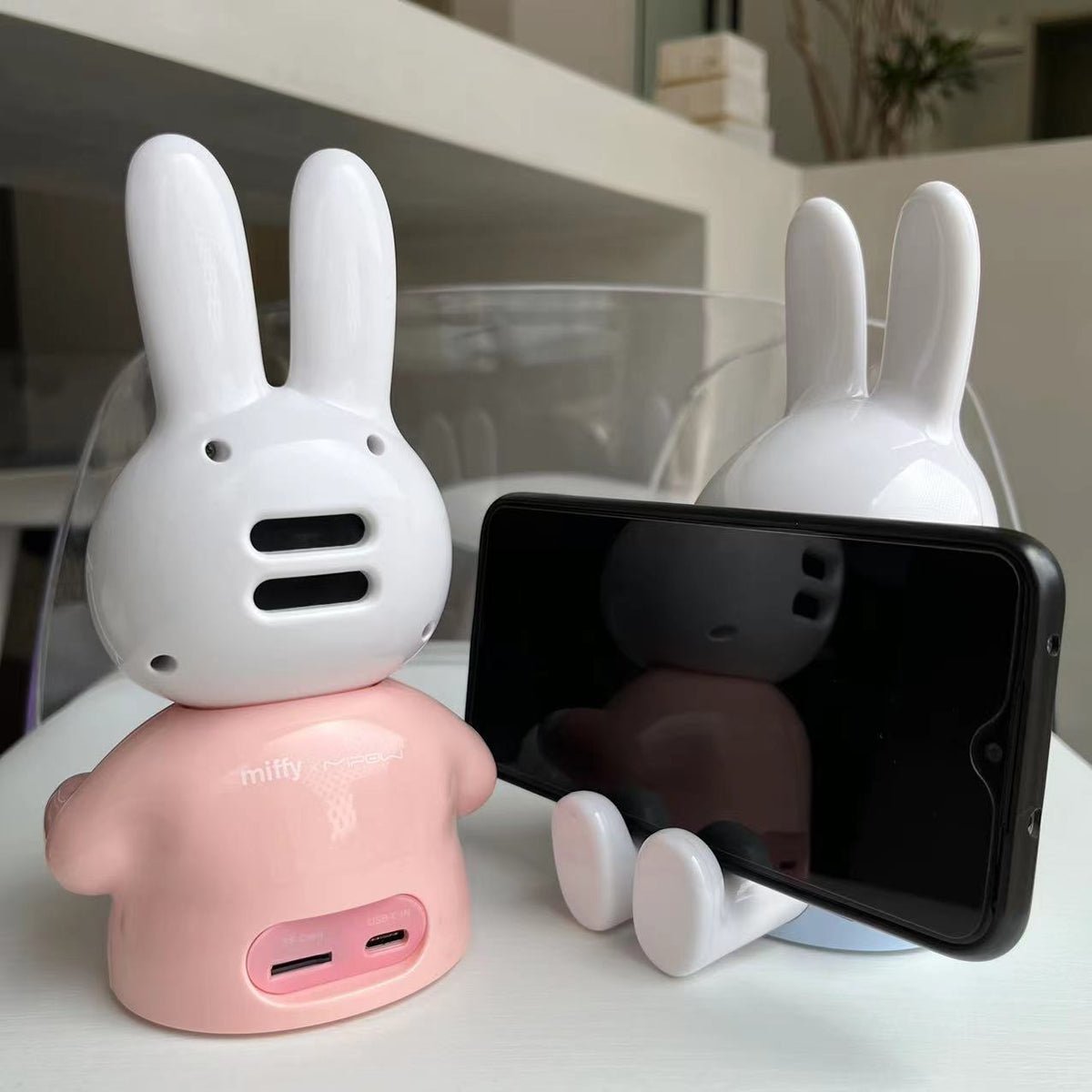 Miffy Bluetooth Figurine Speaker TF Card Design