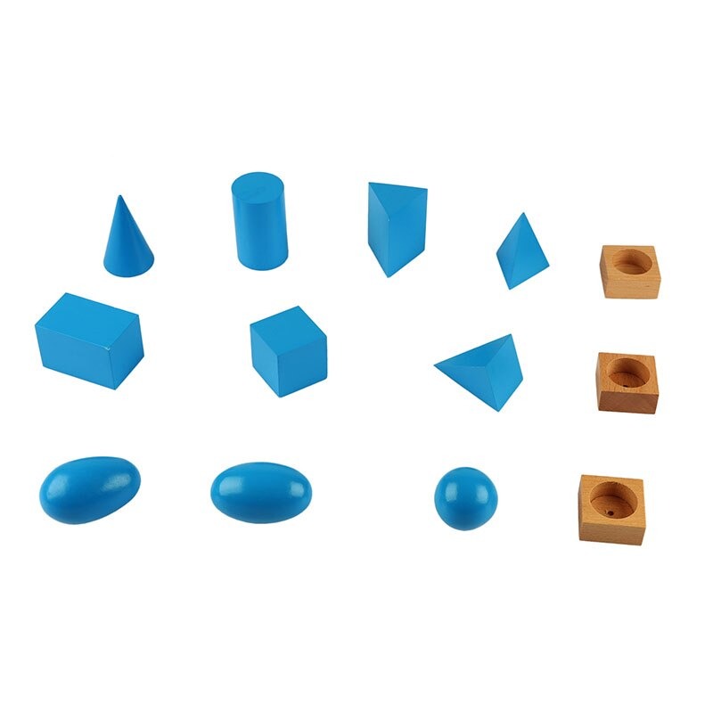 Geometric solid and bracket practical learning toys