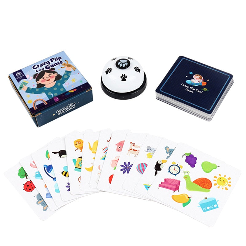 Child memory matching card animal cognition board