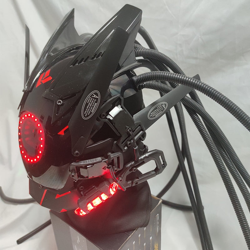 Pipe dreadlocks Cyberpunk Mask Cosplay Mask