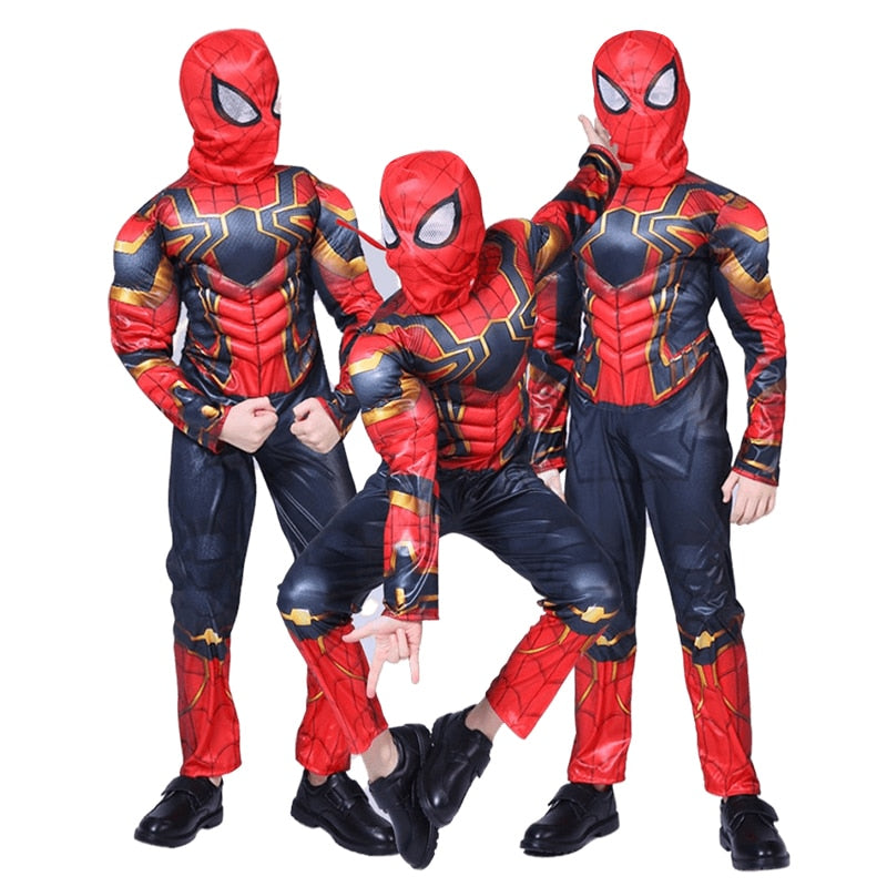 Spider-man superhero Peter Parker Cosplay costume