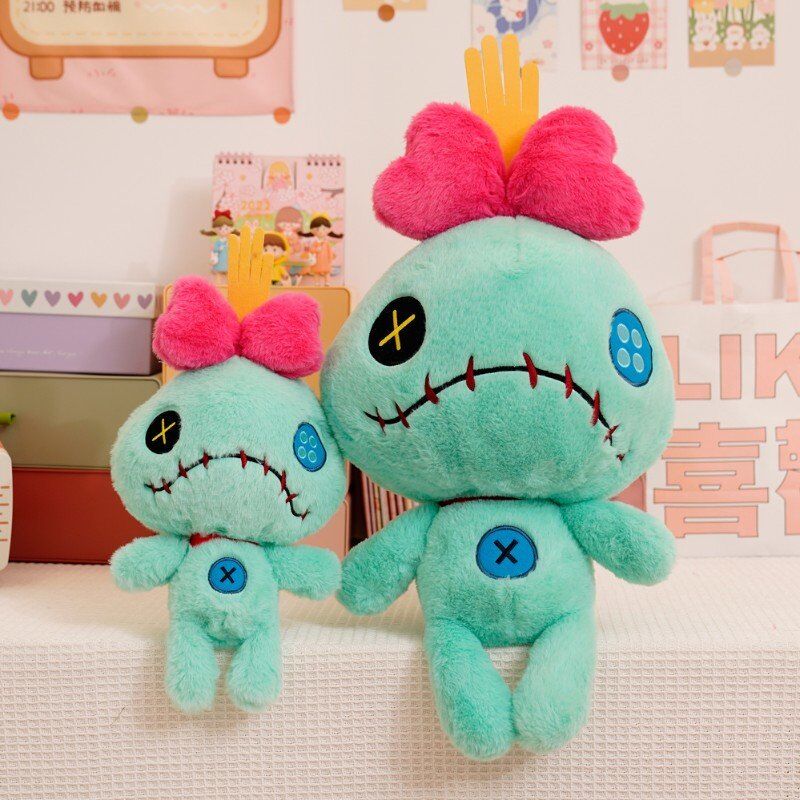 35/60cm  Cartoon Green Doll Scrump