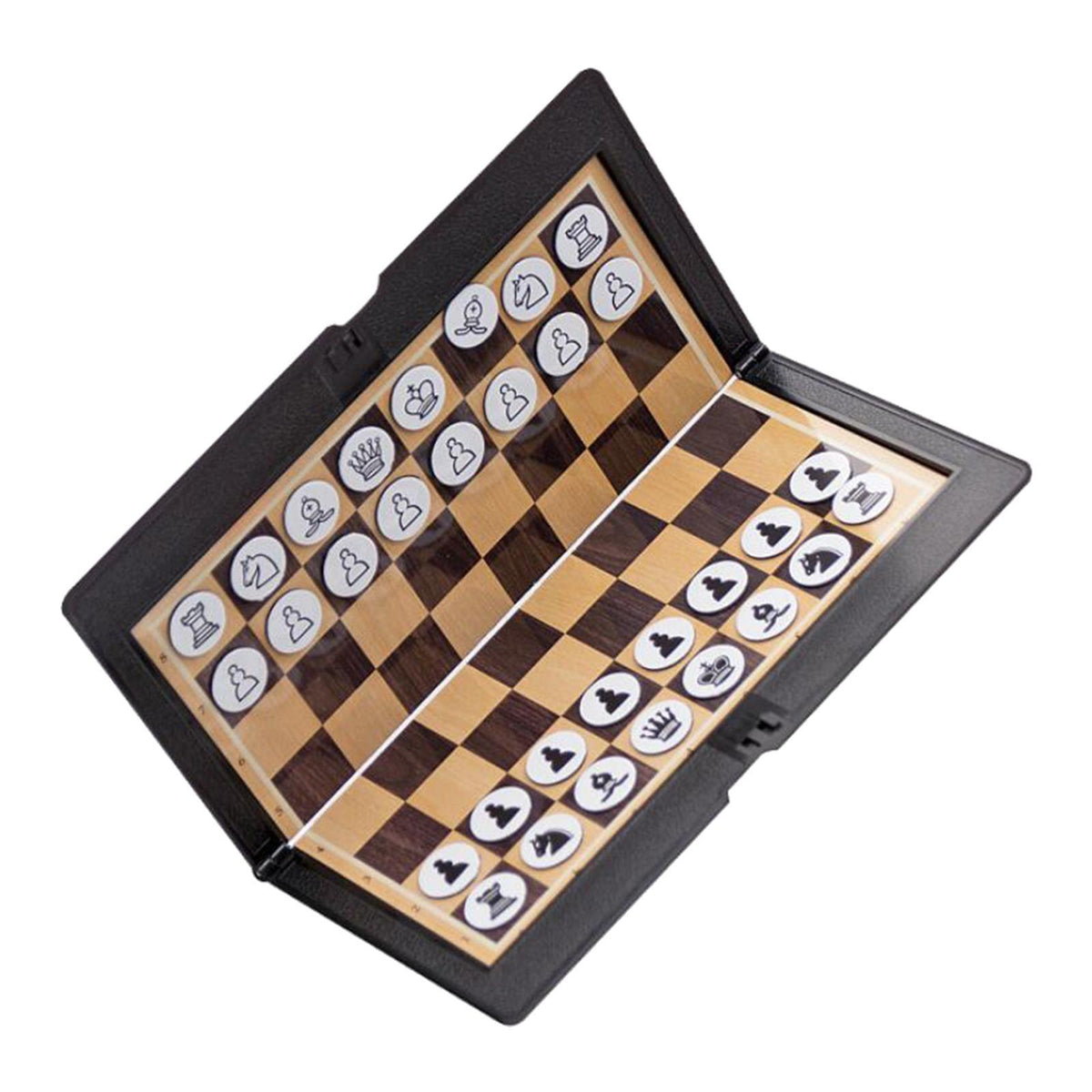 Mini magnetic chess set