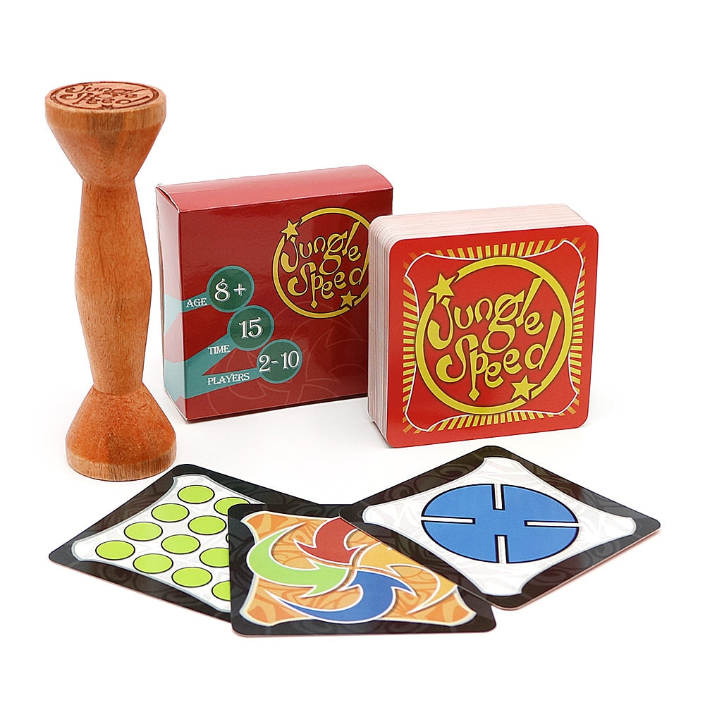 English jungle board game Palm wood make