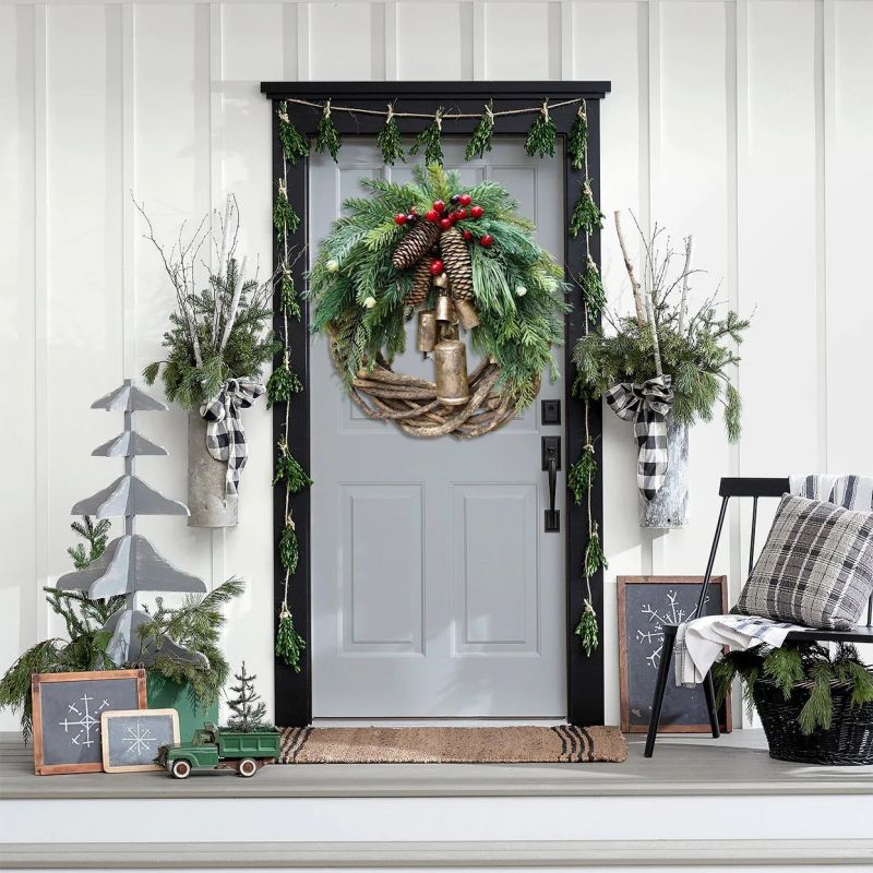 Christmas Wreath Farmhouse