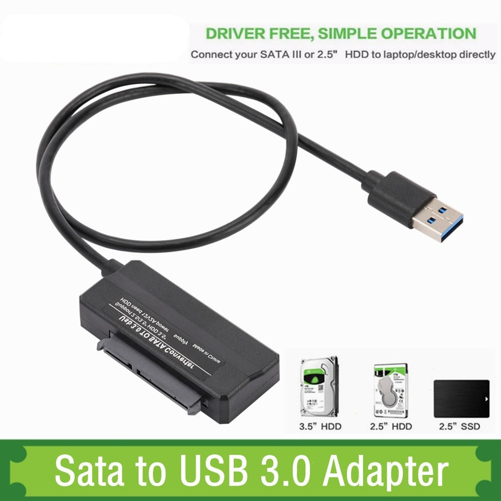 Sata to USB 3.0 Adapter Cable USB To SATA