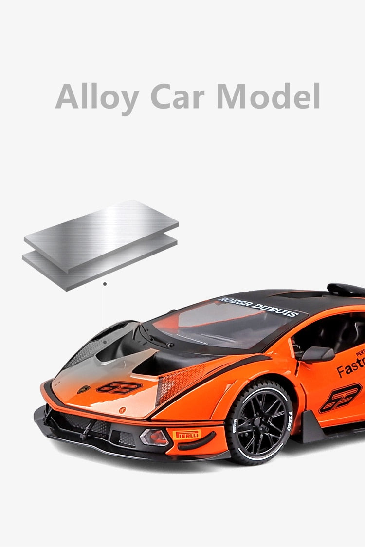 1:24 Essenza SCV12 Alloy Sports Car Model