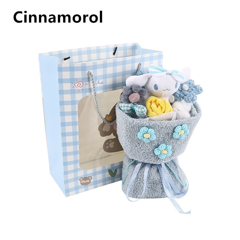 Cinnamorol Plush Dolls Bouquet Valentine