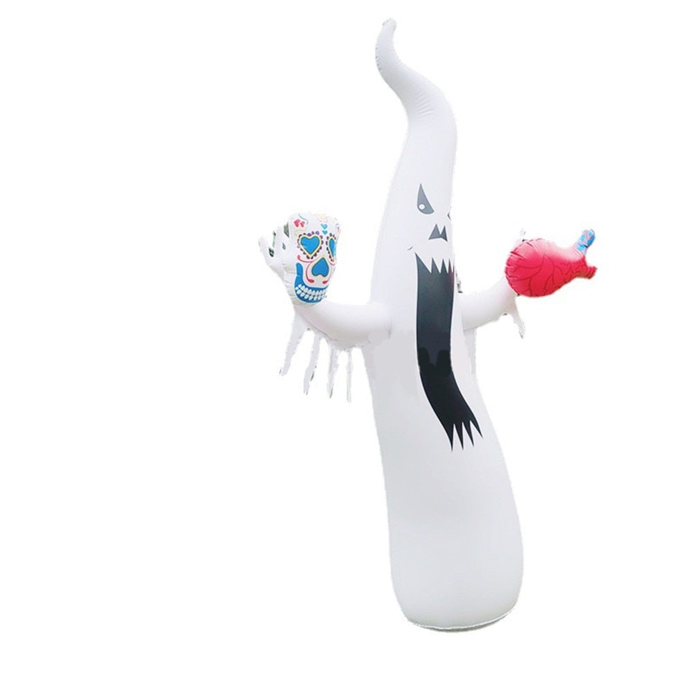 Halloween Inflatable Scary Ghost with LED Lights Kids Toy