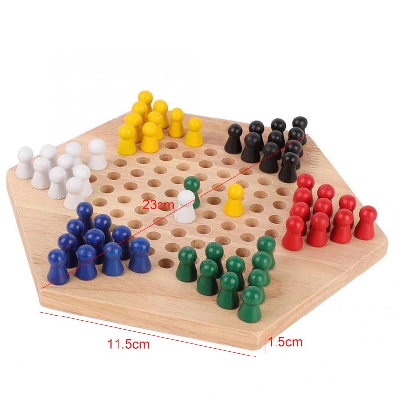 Classic checkers set for children