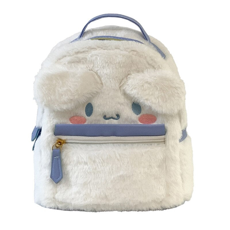 Anime stuffed animal backpack girl