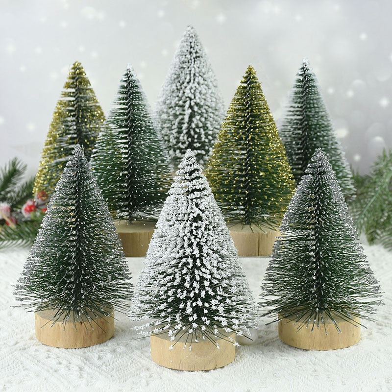 9cm Mini Simulation Christmas Tree Green