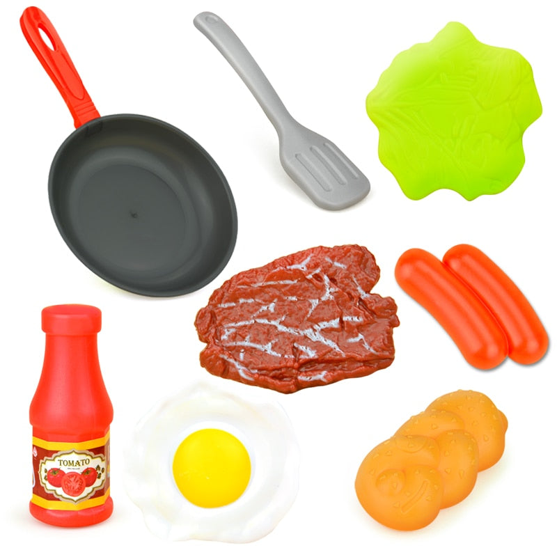 8PCS kitchen food toys